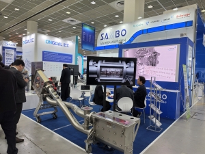 [인터배터리 2026] 삼보계량시스템, 중량식 1축 스크류 피더 NX-S50 선보여