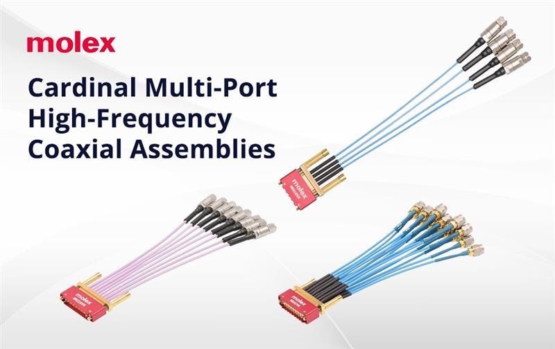 몰렉스, 145㎓ 고주파 동축 어셈블리로 AI·6G 테스트 한계 확장
