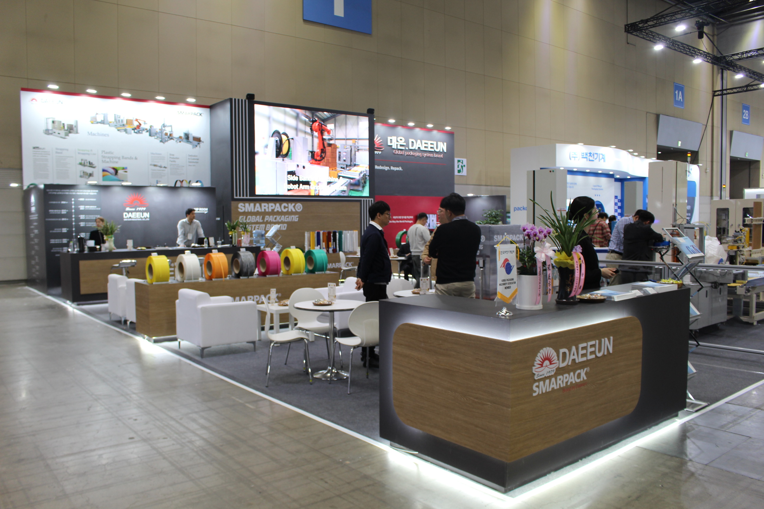 [KOREA PACK 2026] 대은산업, 자동 포장기계 및 친환경 밴드 기술 선보여