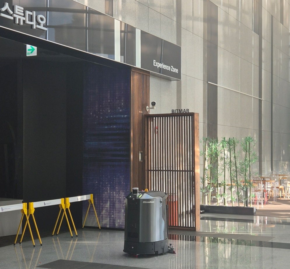 크린텍, 빛마루방송지원단에 자율주행 청소로봇 ‘L4’ 공급