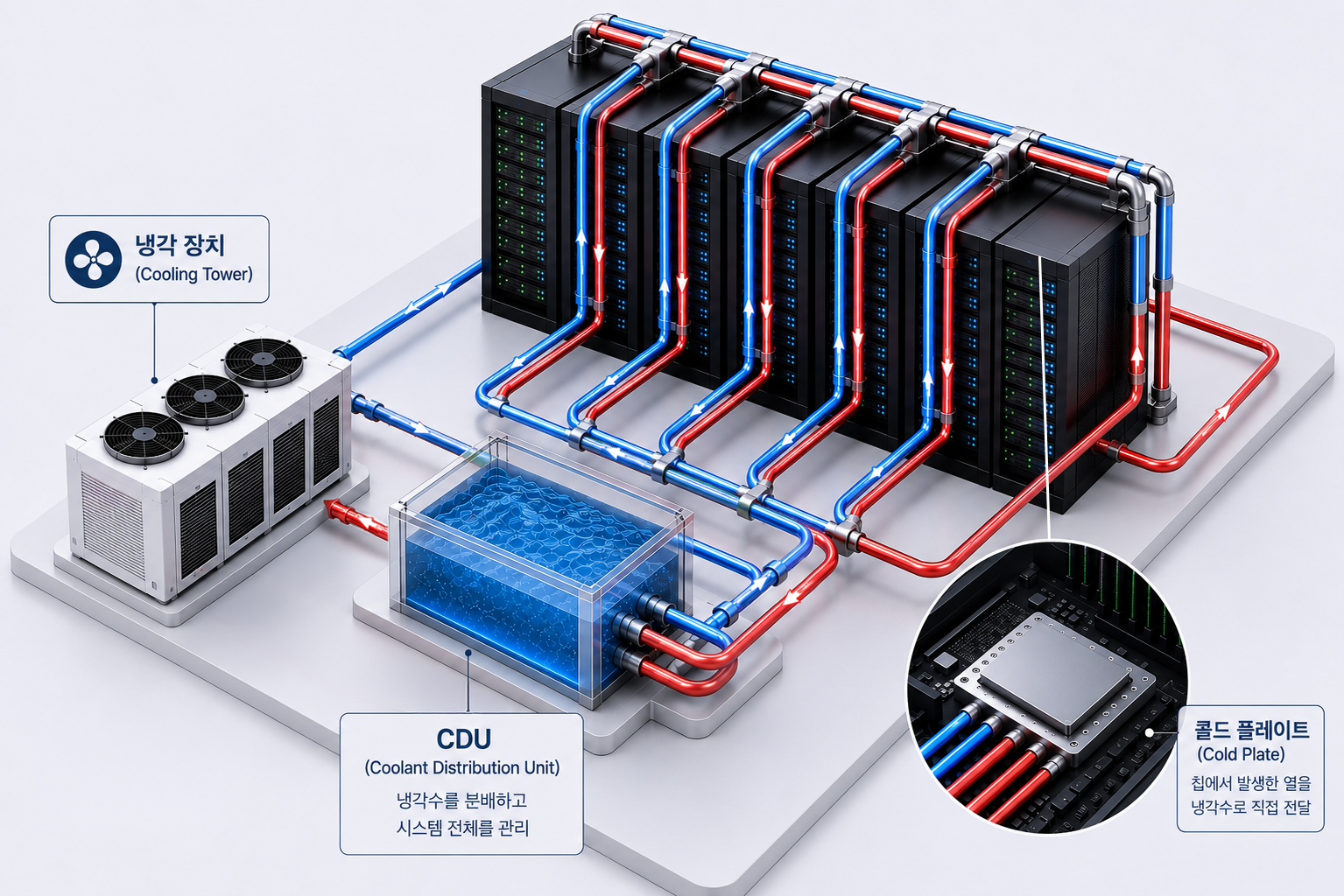 (주)LG CNS, 삼송 데이터센터에 차세대 액체냉각 도입