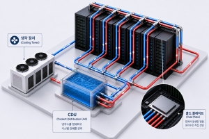 (주)LG CNS, 삼송 데이터센터에 차세대 액체냉각 도입