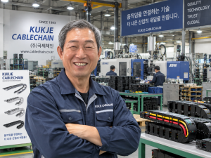국제케이블체인, 밀폐형 케이블 보호 기술로 자동화 시장 확대
