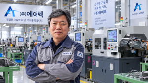 (주)에이텍, 스프링·와이어 성형기계로 자동화 시장 이바지