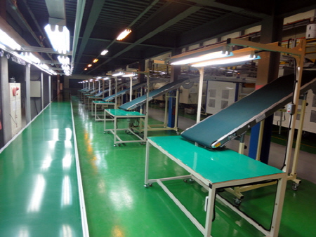 부품배출라인콘베어