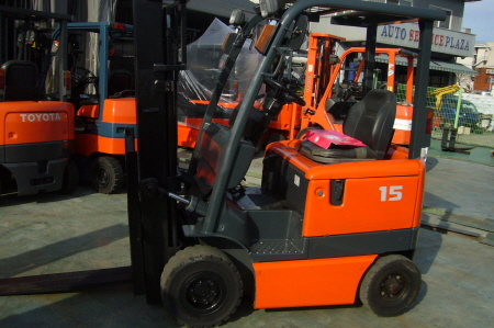 중고전동지게차 6FB-15