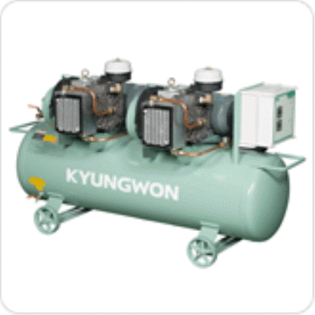 공기압축기-오일프리 스크류