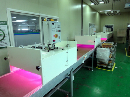 히팅건조용콘베어