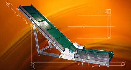 경사형 belt conveyor (경사형 벨트 콘베이어)