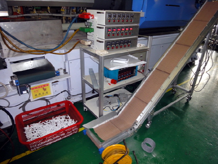 플라스틱체인콘베어