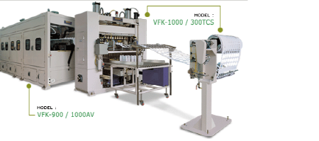 Air-pressure&vacuum FORMING M/C Line