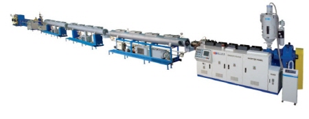 Single Screw Pipe Extrusion Line