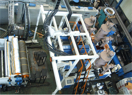 캐스팅 필름 압출기