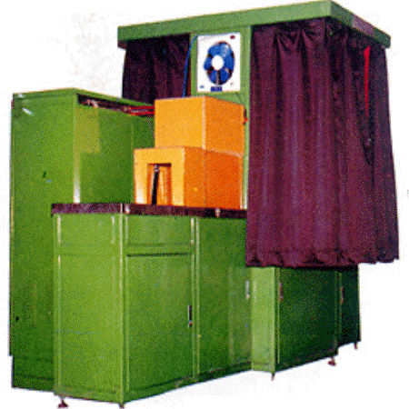 대량검사용 콘베어식 자분탐상 장치