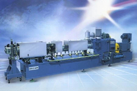 TCM 2축 연속 혼련 압출기