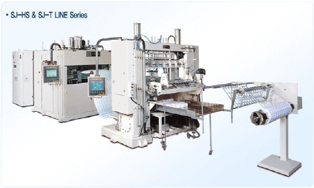 자동 진공 성형&트리밍 프레스