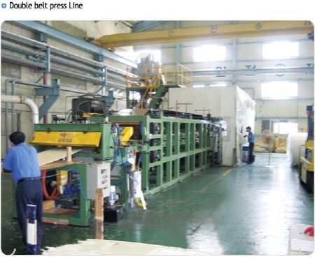 더블 밸트 프레스 장치