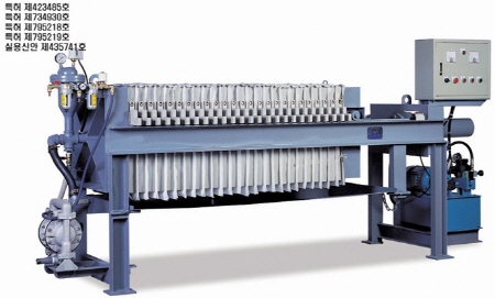 유리가공폐수 유리가루 분리기