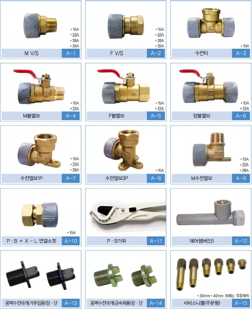 A-챔버 및 C엘보