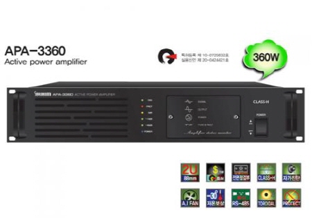 Active power amplifier