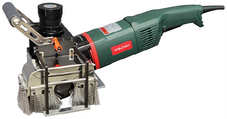 용접 비드면 가공기