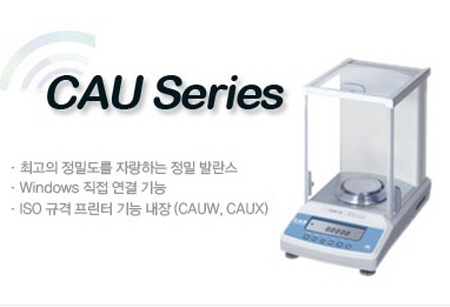 CAU시리즈 최고의 정밀도 정밀발란스
