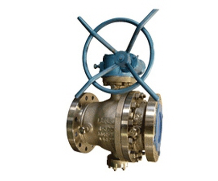 trunnion metal seal ball valve -2pcs