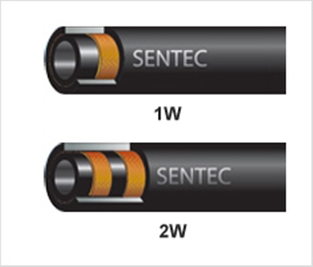 고압고무호스 WIRE BRAID HOSE