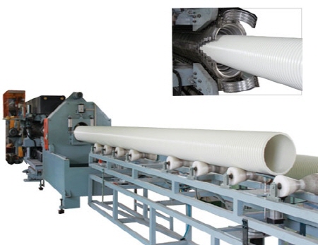 코르게이트파이프제조 압출라인