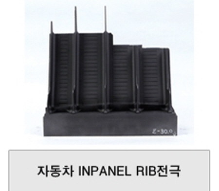 자동차 INPANEL RIB 전극