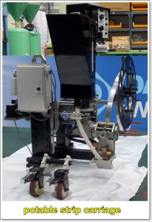 Potable strip carriage