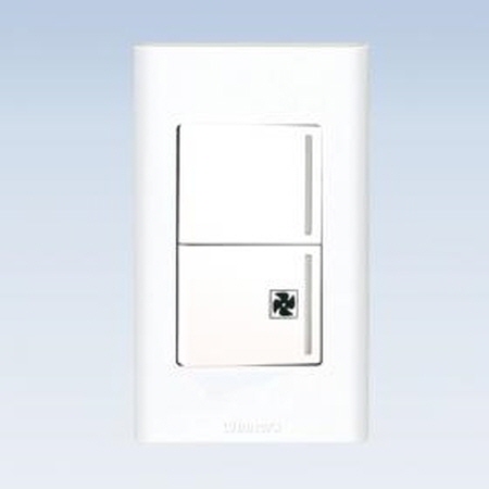 스위치 2구 (환풍기)