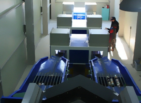 유리병 색상 자동선별기