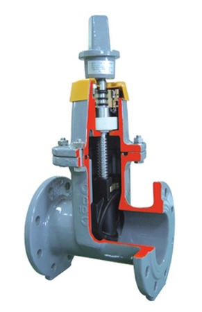 공기밸브 내장형 소프트 실 제수밸브