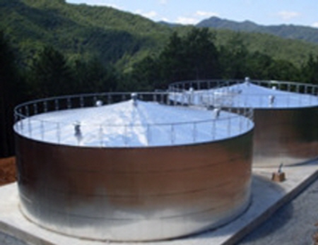 STS원통형 물탱크(월류형)