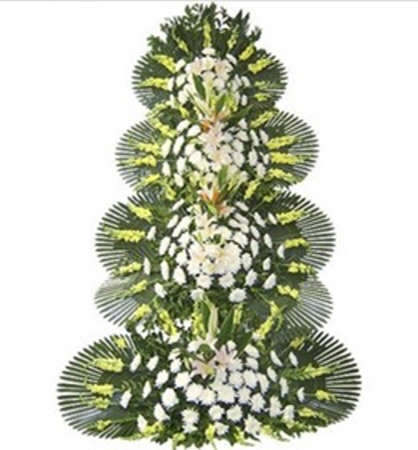 고급 근조4단화환