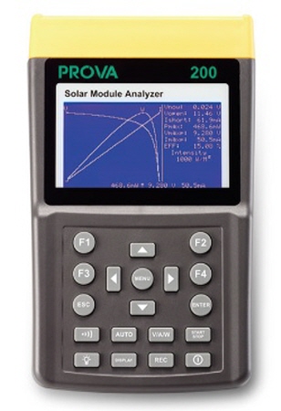 태양전지, 태양광모듈 효율 및 I-V Curve 특성 측정기