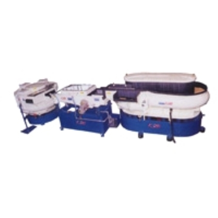 연속식 진동연마 건조자동화