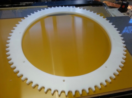 PE기어 CNC조각기 정밀가공