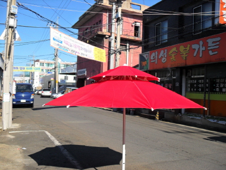 이층파라솔