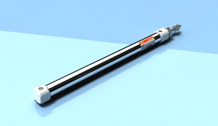 공압구동기기-- 소형 에어실린더 표준형/복동:편로드