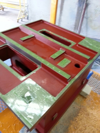 분체도장 주물품 주물베이스