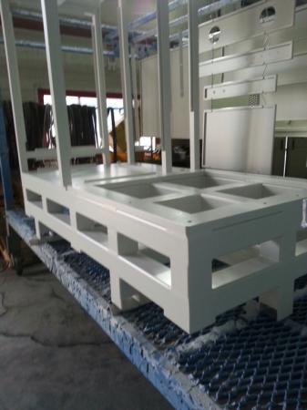 분체도장 대형구조물