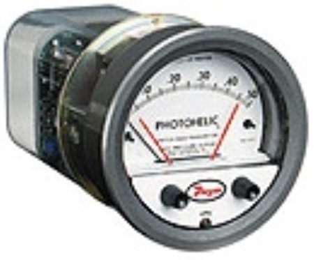 Photohelic Pressure Switch/Gage with Integral Transmitter