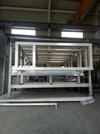 분체도장 대형프레임