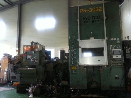 가와사키 화인블랭킹 프레스 600톤