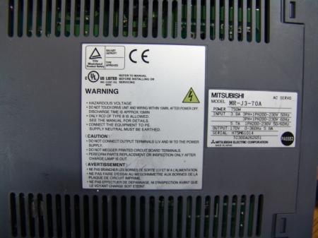 중고 미쓰비시 서보 드라이버