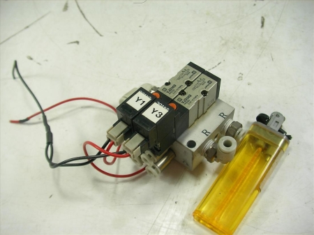 67238/ 공압 쏠 DC24V 2구형