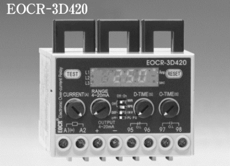 교류(AC)용전류보호계전기 EOCR-3D420