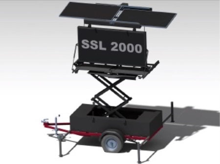 Solar Sign Board LED